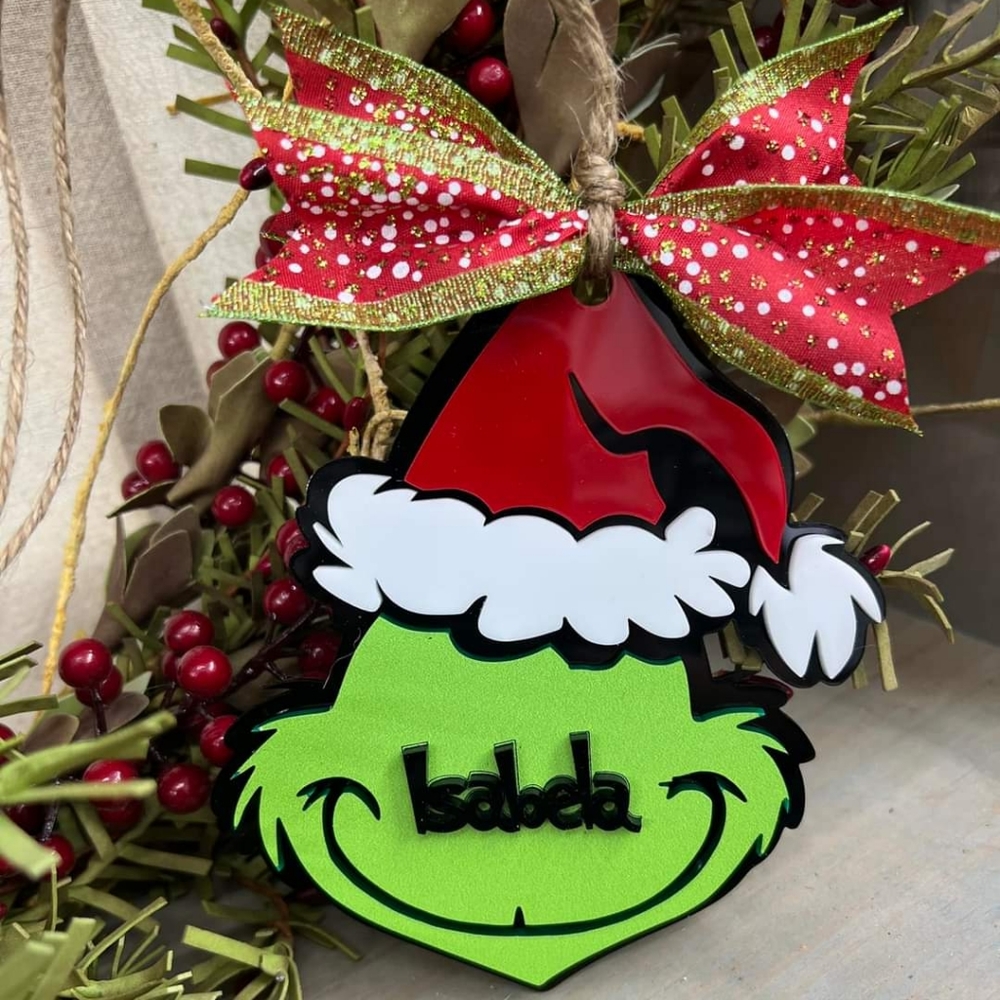Grinch Ornament